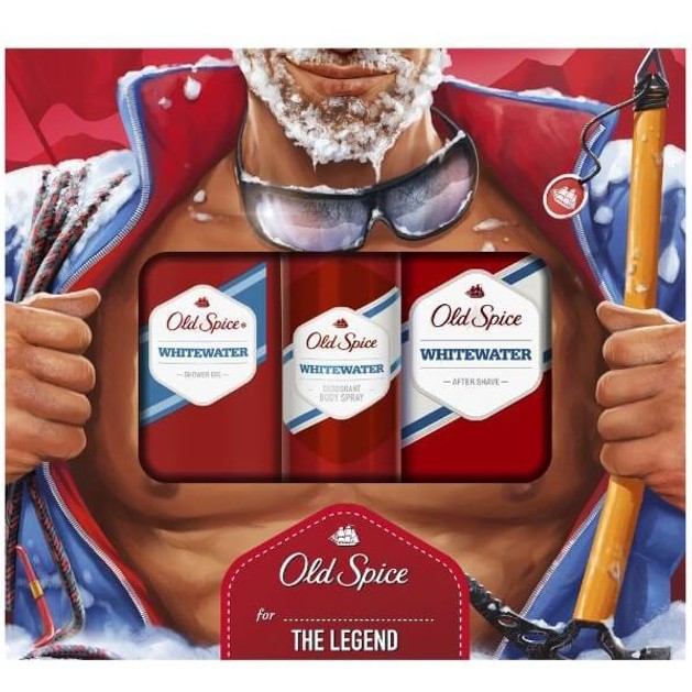 Old Spice Πακέτο Προσφοράς Whitewater Deodorant Body Spray 150ml & Whitewater Shower Gel For Men 250ml & After Shave 100ml Old Spice Πακέτο Προσφοράς Whitewater Deodorant Body Spray 150ml & Whitewater Shower Gel For Men 250ml & After Shave 100ml