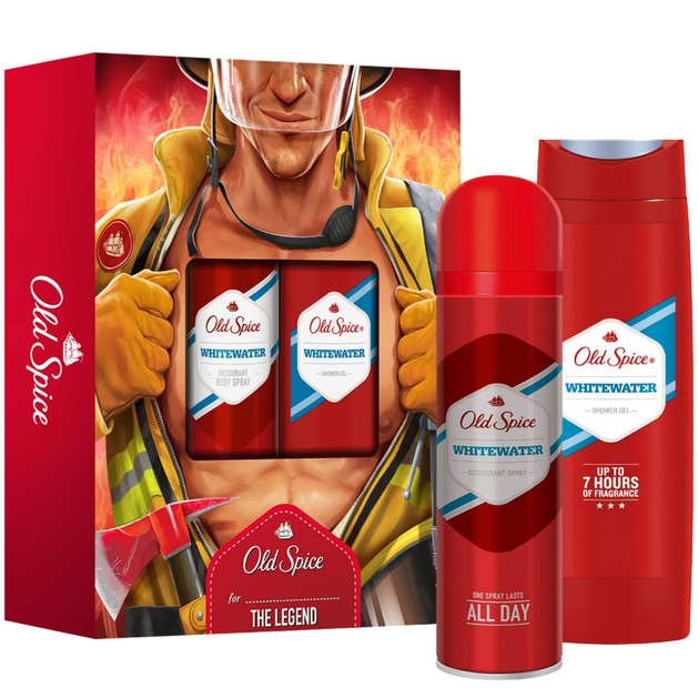 Old Spice Πακέτο Προσφοράς Whitewater Deodorant Body Spray 150ml & Whitewater Shower Gel For Men 250ml Old Spice Πακέτο Προσφοράς Whitewater Deodorant Body Spray 150ml & Whitewater Shower Gel For Men 250ml