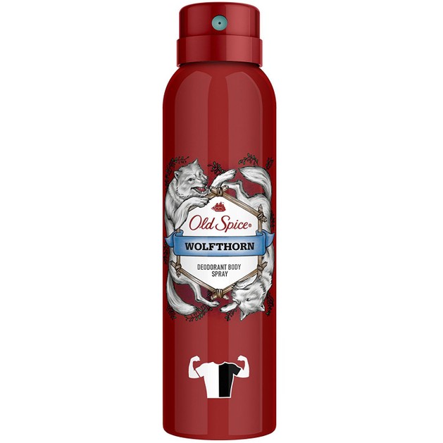 Old Spice Wolfthorn Deodorant Body Spray Αποσμητικό με Δυναμικό Άρωμα Μόνο για Αληθινούς Άντρες 150ml Old Spice Wolfthorn Deodorant Body Spray Αποσμητικό με Δυναμικό Άρωμα Μόνο για Αληθινούς Άντρες 150ml
