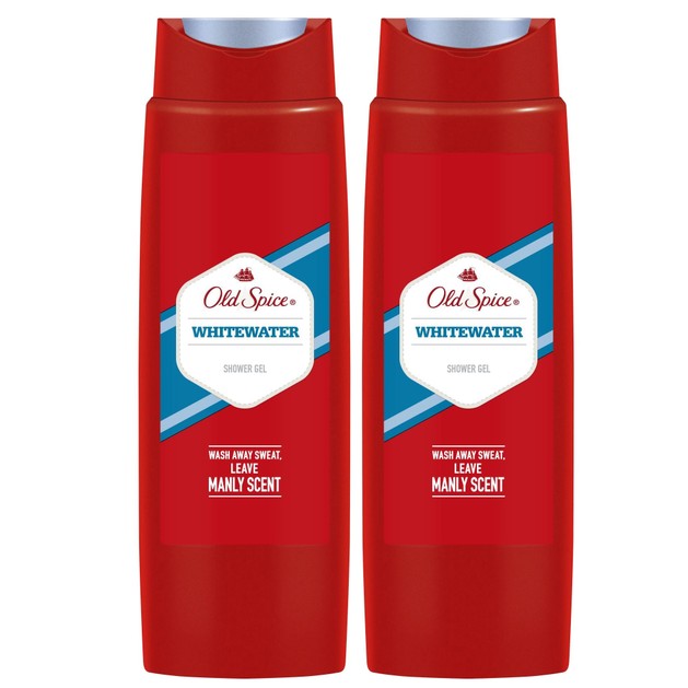 Old Spice Πακέτο Προσφοράς Shower Gel Whitewater Αφρόλουτρο για Άνδρες με Τέλειο Άρωμα 2x400ml 1+1 Δώρο Old Spice Πακέτο Προσφοράς Shower Gel Whitewater Αφρόλουτρο για Άνδρες με Τέλειο Άρωμα 2x400ml 1+1 Δώρο
