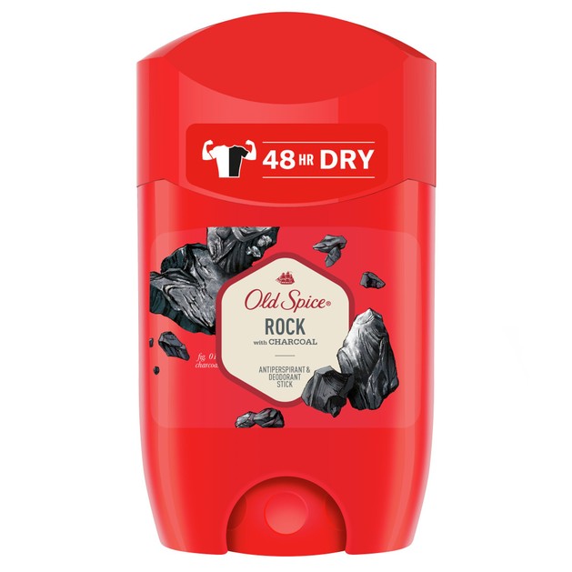 Old Spice Rock Antiperspirant & Deodorant Stick Αποσμητικό & Αντιιδρωτικό Στικ για Άνδρες 50 ml Old Spice Rock Antiperspirant & Deodorant Stick Αποσμητικό & Αντιιδρωτικό Στικ για Άνδρες 50 ml
