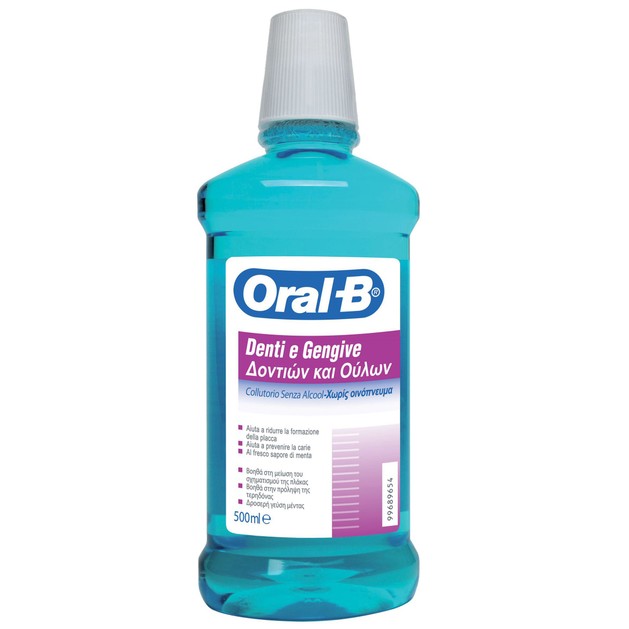 Oral-B Στοματικό Διάλυμα Δοντιών & Ούλων 500ml Oral-B Στοματικό Διάλυμα Δοντιών & Ούλων 500ml