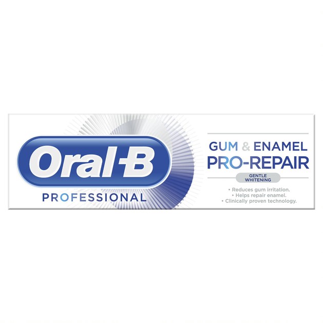 Oral-B Professional Gun & Enamel Pro Repair Gentle Whitening Οδοντόπαστα για Ευαίσθητα Ούλα & Αναδόμηση του Σμάλτου 75ml Oral-B Professional Gun & Enamel Pro Repair Gentle Whitening Οδοντόπαστα για Ευαίσθητα Ούλα & Αναδόμηση του Σμάλτου 75ml