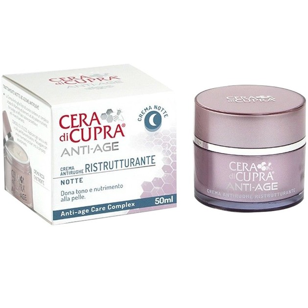 Cera Di Cupra Anti-Age Care Complex Αντιρυτιδική Κρέμα Νύχτας για Πλούσια Θρέψη & Επανόρθωση 50ml Cera Di Cupra Anti-Age Care Complex Αντιρυτιδική Κρέμα Νύχτας για Πλούσια Θρέψη & Επανόρθωση 50ml