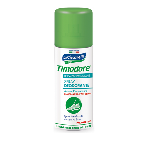 Dottor Ciccarelli Timodore Deodorant Spray Αποσμητικό Σπρέι Ποδιών 150ml Dottor Ciccarelli Timodore Deodorant Spray Αποσμητικό Σπρέι Ποδιών 150ml