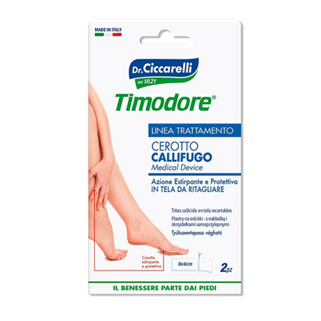 Dottor Ciccarelli Timodore Corn Remover Plasters Λωρίδα Αφαίρεσης Κάλων 2τμχ Dottor Ciccarelli Timodore Corn Remover Plasters Λωρίδα Αφαίρεσης Κάλων 2τμχ
