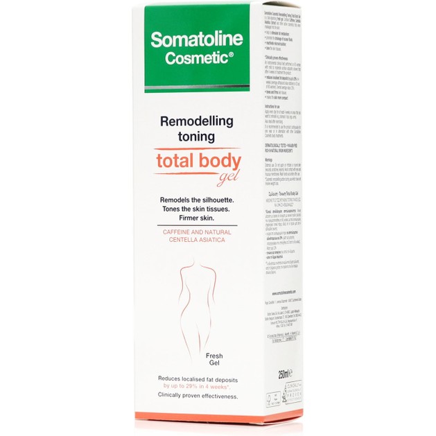 Somatoline Cosmetic Remodelant Tonifiant Total Body Gel Φροντίδα Σμίλευσης της Σιλουέτας & Σύσφιξης του Δέρματος 250ml Somatoline Cosmetic Remodelant Tonifiant Total Body Gel Φροντίδα Σμίλευσης της Σιλουέτας & Σύσφιξης του Δέρματος 250ml