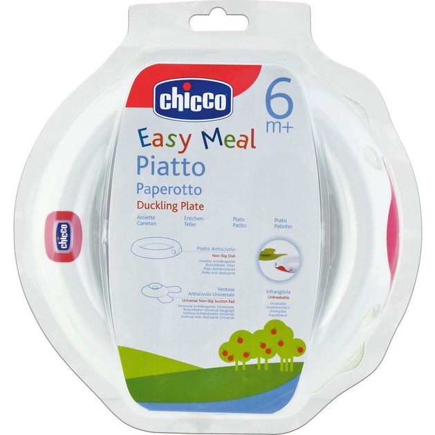 Chicco Πιάτο με Βεντούζα 6m+ 1τμχ Chicco Πιάτο με Βεντούζα 6m+ 1τμχ