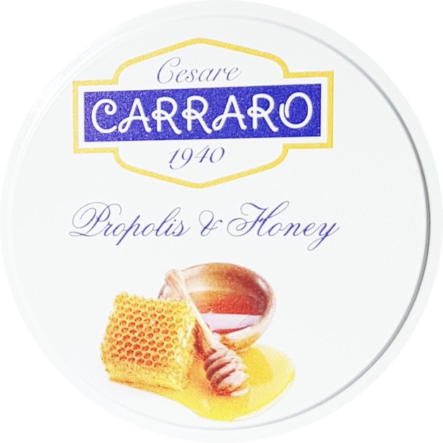 Carraro Propolis & Honey Καραμέλες για το Λαιμό με Πρόπολη & Μέλι 40gr Carraro Propolis & Honey Καραμέλες για το Λαιμό με Πρόπολη & Μέλι 40gr