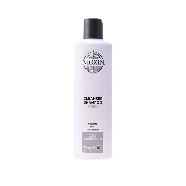 Nioxin Cleanser Shampoo System 1 Step 1 Καθαριστικό Σαμπουάν για Φυσικά Μαλλιά με Ελαφριά Αραίωση 300ml Nioxin Cleanser Shampoo System 1 Step 1 Καθαριστικό Σαμπουάν για Φυσικά Μαλλιά με Ελαφριά Αραίωση 300ml