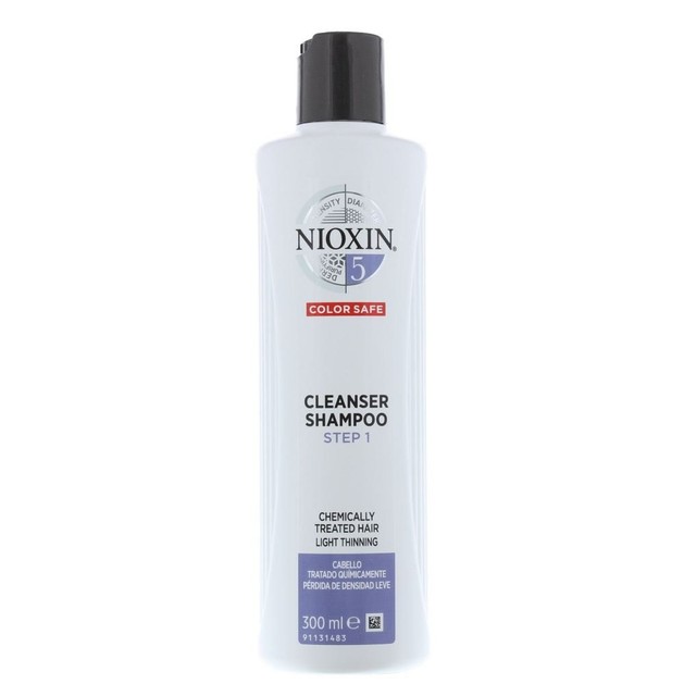 Nioxin Cleanser Shampoo System 5 Step 1 Καθαριστικό Σαμπουάν για Ελαφρώς Αραιωμένα Χημικά Επεξεργασμένα Μαλλιά 300ml Nioxin Cleanser Shampoo System 5 Step 1 Καθαριστικό Σαμπουάν για Ελαφρώς Αραιωμένα Χημικά Επεξεργασμένα Μαλλιά 300ml