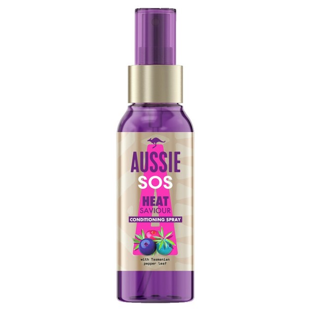 Aussie SOS Heat Saviour Leave on Spray Σπρέι Προστασίας από τη Θερμότητα για Ξηρά και Ταλαιπωρημένα Μαλλιά 100ml Aussie SOS Heat Saviour Leave on Spray Σπρέι Προστασίας από τη Θερμότητα για Ξηρά και Ταλαιπωρημένα Μαλλιά 100ml