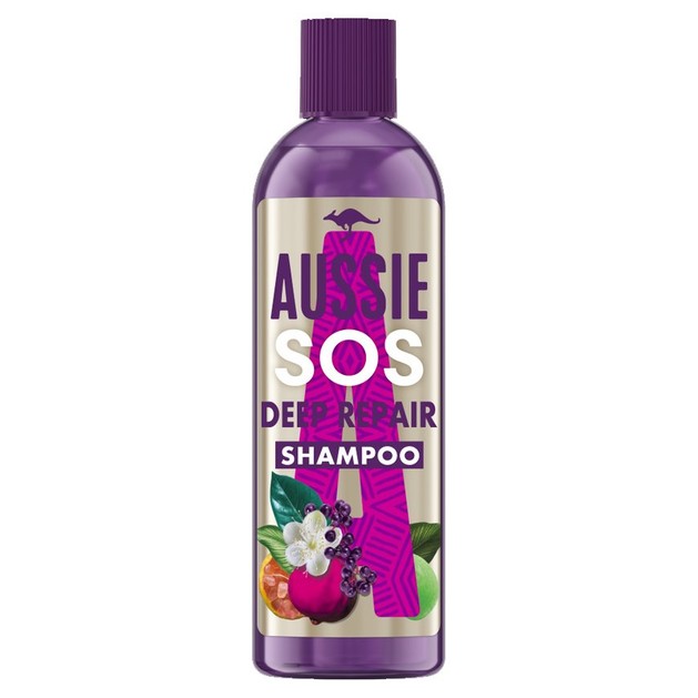 Aussie SOS Deep Repair Shampoo Σαμπουάν για Βαθιά Αναδόμηση των Μαλλιών 290ml Aussie SOS Deep Repair Shampoo Σαμπουάν για Βαθιά Αναδόμηση των Μαλλιών 290ml