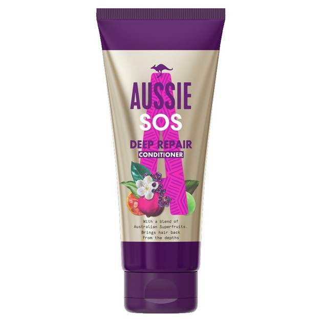 Aussie SOS Deep Repair Conditioner Μαλακτική Κρέμα Βαθιάς Αναδόμηση 200ml Aussie SOS Deep Repair Conditioner Μαλακτική Κρέμα Βαθιάς Αναδόμηση 200ml