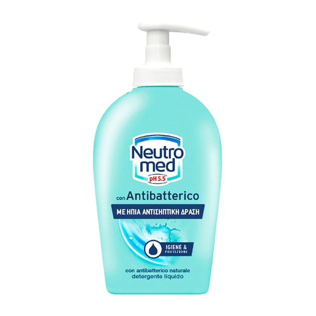 Neutromed Liqiud Soap Antibacterial Κρεμοσάπουνο Χεριών με Φυσικά Αντιβακτηριακά & Γλυκερίνη 300ml Neutromed Liqiud Soap Antibacterial Κρεμοσάπουνο Χεριών με Φυσικά Αντιβακτηριακά & Γλυκερίνη 300ml