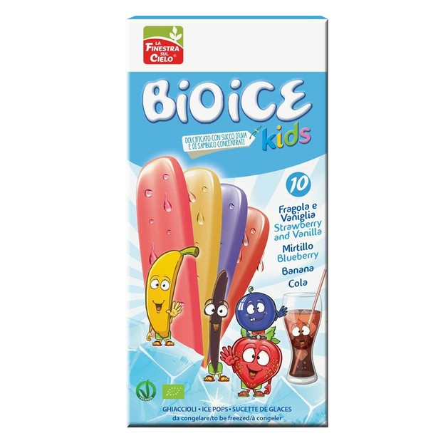 Bioice Ice Pops 10 Τεμάχια x 40ml Bioice Ice Pops 10 Τεμάχια x 40ml