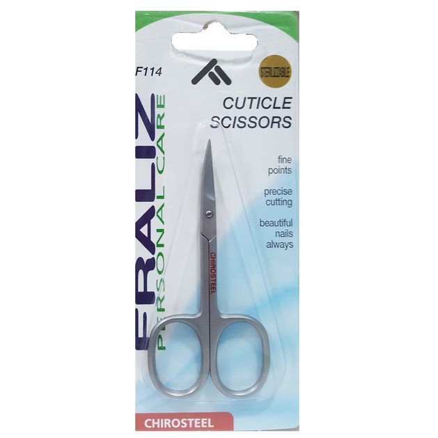 Fraliz F114 Cuticle Scissors Ψαλιδάκι για Πετσάκια Λεπτό Καμπυλωτό 1 Τεμάχιο Fraliz F114 Cuticle Scissors Ψαλιδάκι για Πετσάκια Λεπτό Καμπυλωτό 1 Τεμάχιο