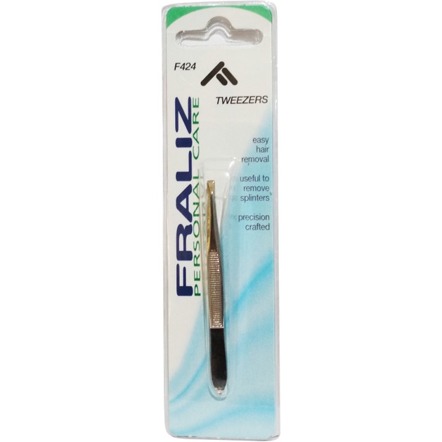 Fraliz F424 Tweezers Τσιμπιδάκι Φρυδιών με Ίσια Μύτη 1 Τεμάχιο Fraliz F424 Tweezers Τσιμπιδάκι Φρυδιών με Ίσια Μύτη 1 Τεμάχιο