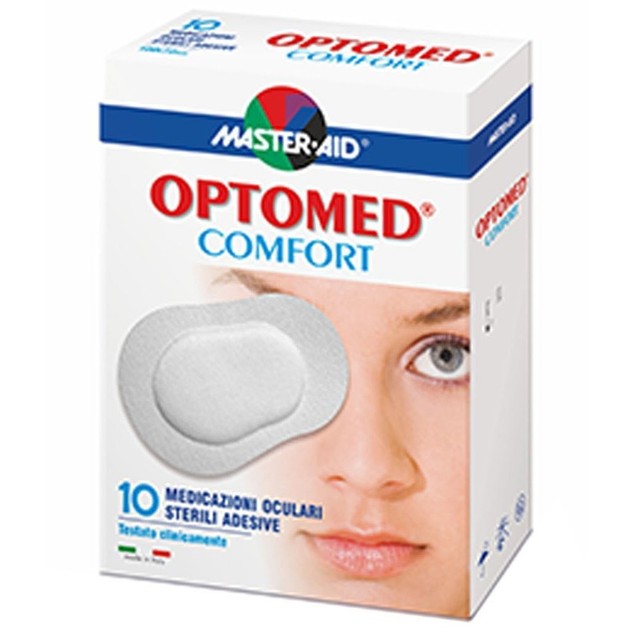 Master Aid Optomed Comfort Οφθαλμικά Επιθέματα 100x72mm 10 Τεμάχια Master Aid Optomed Comfort Οφθαλμικά Επιθέματα 100x72mm 10 Τεμάχια