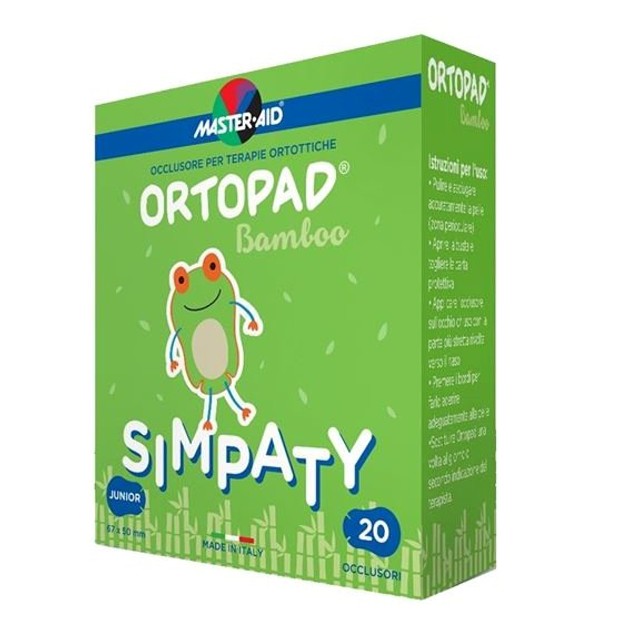 Master aid Ortopad Junior Simpaty Οφθαλμικά Αυτοκόλλητα Για Στραβισμό (έως 2 ετών) 20 Τεμάχια Master aid Ortopad Junior Simpaty Οφθαλμικά Αυτοκόλλητα Για Στραβισμό (έως 2 ετών) 20 Τεμάχια