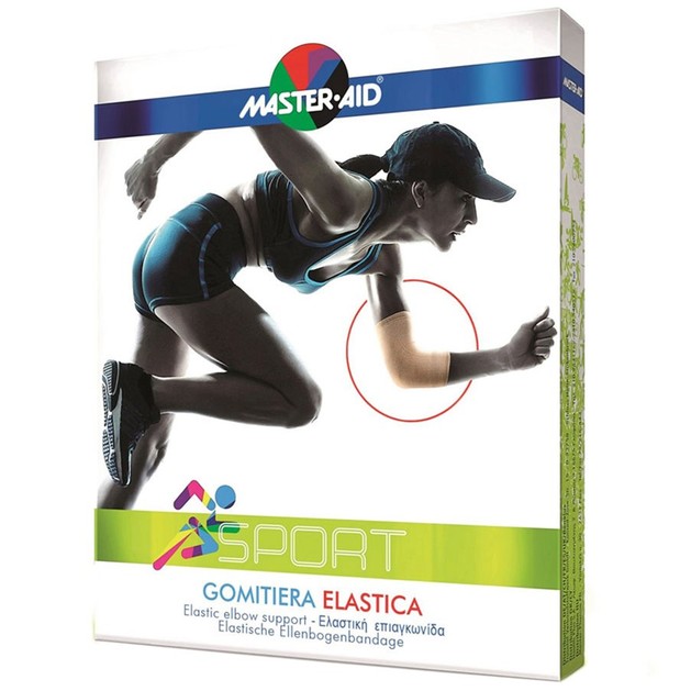 Master Aid Sport Elastic Elbow Support 1 Τεμάχιο - Medium Master Aid Sport Elastic Elbow Support 1 Τεμάχιο - Medium