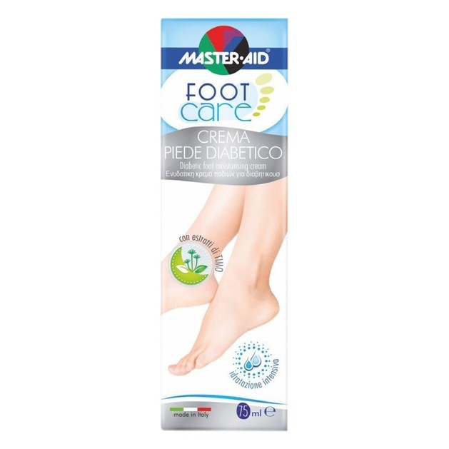 Master Aid Ενυδατική Κρέμα Ποδιών για Διαβητικούς 75ml Master Aid Ενυδατική Κρέμα Ποδιών για Διαβητικούς 75ml