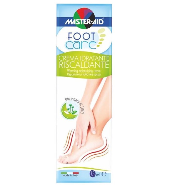 Master Aid Crema Idratante Riscaldante Θερμαντική Ενυδατική Κρέμα Ποδιών 75ml Master Aid Crema Idratante Riscaldante Θερμαντική Ενυδατική Κρέμα Ποδιών 75ml