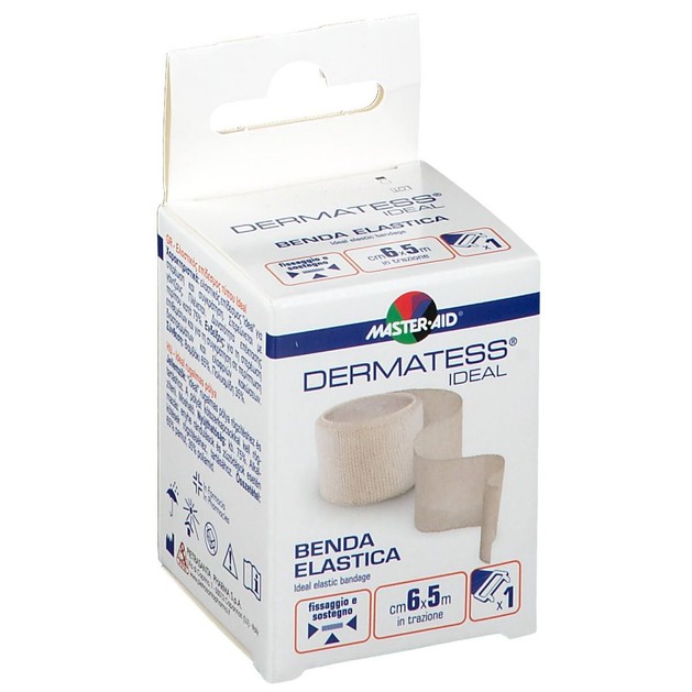 Master Aid Dermatess Ideal Benda Elastica 6cm x 5m 1 Τεμάχιο Master Aid Dermatess Ideal Benda Elastica 6cm x 5m 1 Τεμάχιο