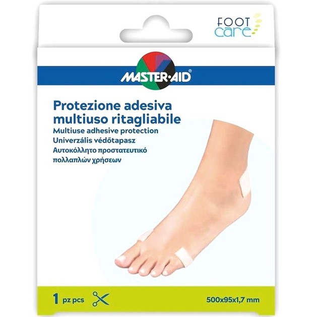 Master Aid Multiuse Adhesive Protection 500x95x1.7mm 1 Τεμάχιο Master Aid Multiuse Adhesive Protection 500x95x1.7mm 1 Τεμάχιο