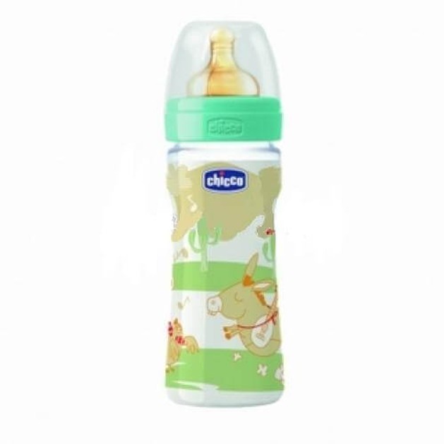 Chicco Μπιμπερό Well Being 0 BPA 250ml “Romantic”, Θηλή Καουτσούκ Chicco Μπιμπερό Well Being 0 BPA 250ml “Romantic”, Θηλή Καουτσούκ