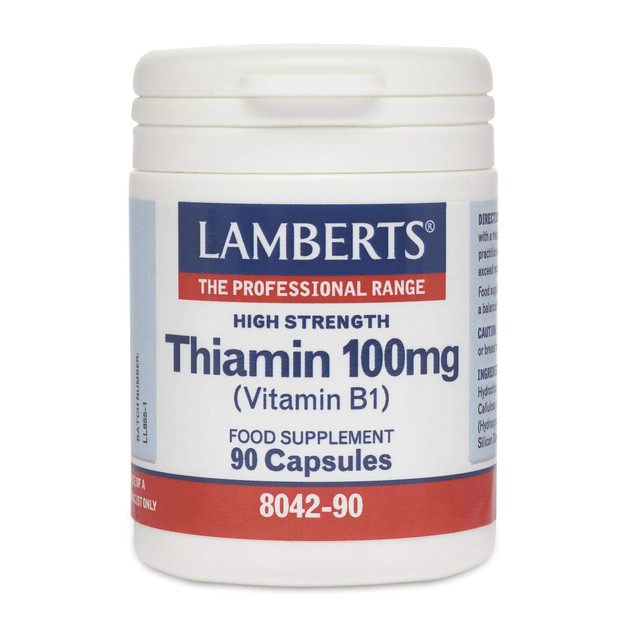 Lamberts Thiamin 100mg 90 caps Lamberts Thiamin 100mg 90 caps