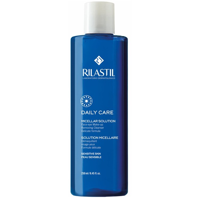 Rilastil Daily Care Micellar Solution Face-Eye Makeup Removing Cleanser 250ml Rilastil Daily Care Micellar Solution Face-Eye Makeup Removing Cleanser 250ml