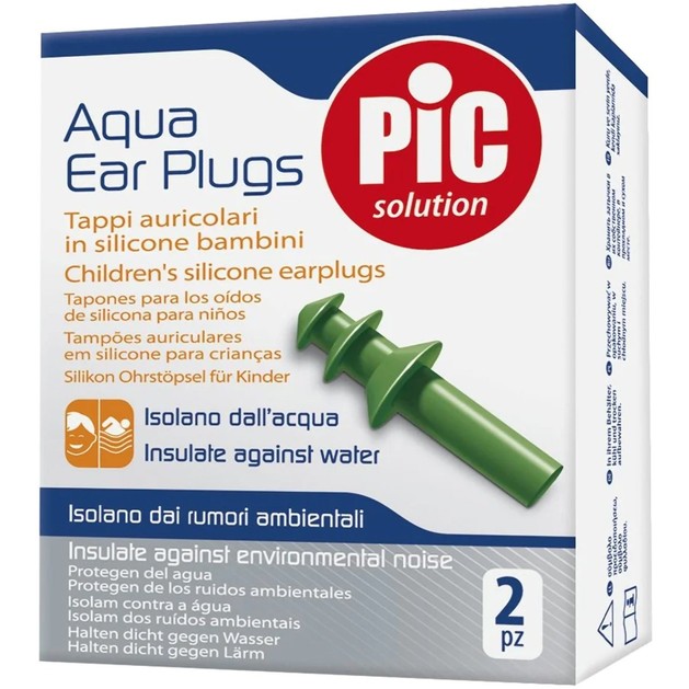 Pic Solution Aqua Sport Ear Plugs for Children 2 Τεμάχια Pic Solution Aqua Sport Ear Plugs for Children 2 Τεμάχια