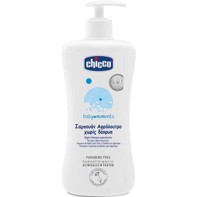 Chicco Baby Moments Σαμπουάν-Αφρόλουτρο Όχι Πια Δάκρυα 0m+ 500ml Chicco Baby Moments Σαμπουάν-Αφρόλουτρο Όχι Πια Δάκρυα 0m+ 500ml