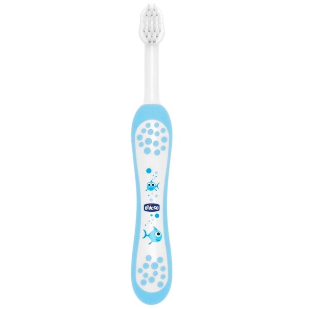 Chicco Οδοντόβουρτσα 6m+ Μπλε 1τμχ Chicco Οδοντόβουρτσα 6m+ Μπλε 1τμχ