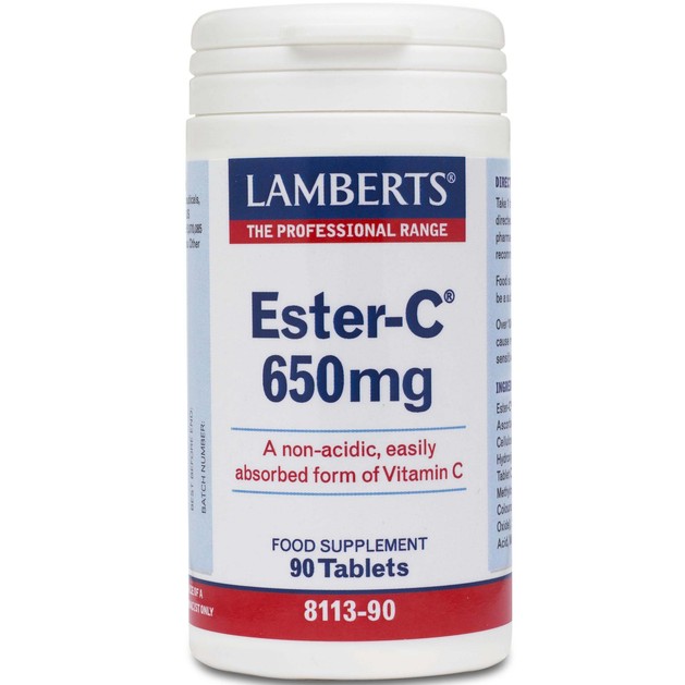 Lamberts Ester C 650mg 90 tabs Lamberts Ester C 650mg 90 tabs