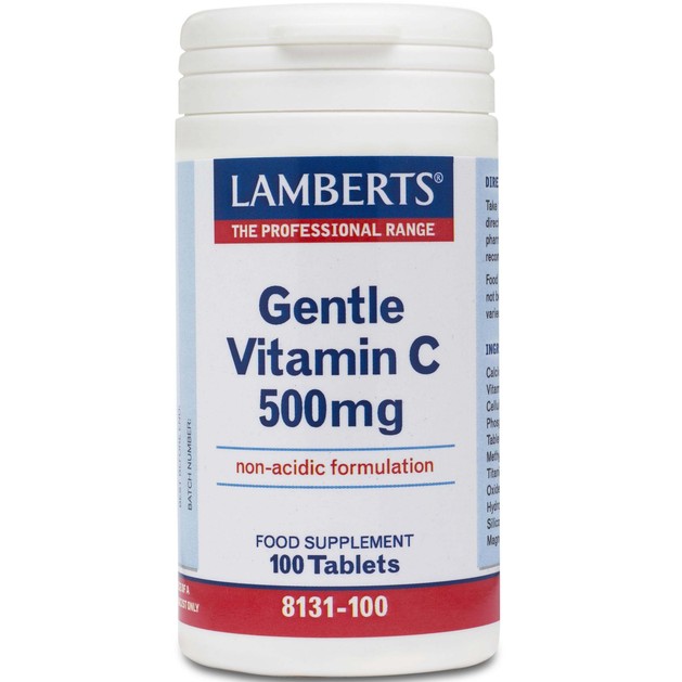Lamberts Gentle Vitamin C 500mg 100 tabs Lamberts Gentle Vitamin C 500mg 100 tabs