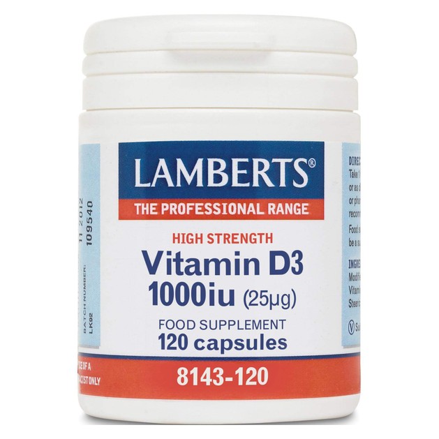 Lamberts Vitamin D3 1000iu 120 tabs Lamberts Vitamin D3 1000iu 120 tabs