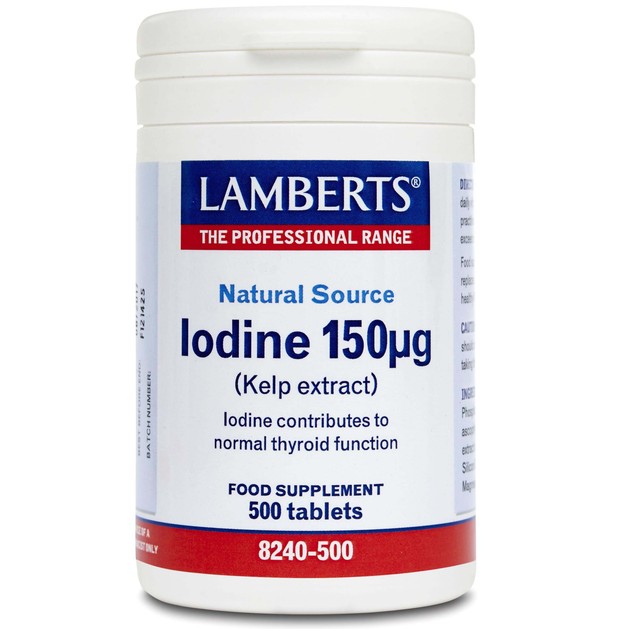 Lamberts Iodine (Kelp Extract) 150μg Lamberts Iodine (Kelp Extract) 150μg