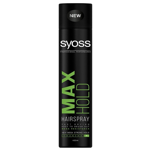 Syoss Hairspray Max Επαγγελματικό Δυνατό Κράτημα στα Μαλλιά & Styling Μεγάλης Διάρκειας 400ml Syoss Hairspray Max Επαγγελματικό Δυνατό Κράτημα στα Μαλλιά & Styling Μεγάλης Διάρκειας 400ml