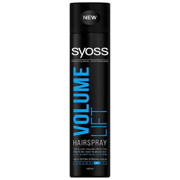 Syoss Hairspray Volume Lift Επαγγελματικό Δυνατό Κράτημα για Μαλλιά με Αέρινο Όγκο Από την Ρίζα 400ml Syoss Hairspray Volume Lift Επαγγελματικό Δυνατό Κράτημα για Μαλλιά με Αέρινο Όγκο Από την Ρίζα 400ml