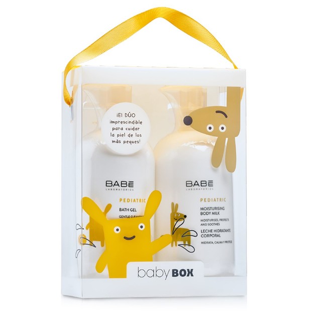 Babe Pedratric Πακέτο Προσφοράς Bath Gel 500ml & Moisturising Body Milk 500ml Babe Pedratric Πακέτο Προσφοράς Bath Gel 500ml & Moisturising Body Milk 500ml