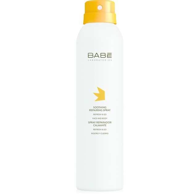 Babe Sun Soothing Repairing Spray Refresh & Go Face & Body 200ml Babe Sun Soothing Repairing Spray Refresh & Go Face & Body 200ml