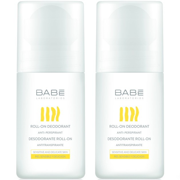Babe Roll-On Deodorant Anti-Perspirant Αποσμητικό Σώματος Κατά της Εφίδρωσης & της Κακοσμίας 2x50ml Babe Roll-On Deodorant Anti-Perspirant Αποσμητικό Σώματος Κατά της Εφίδρωσης & της Κακοσμίας 2x50ml