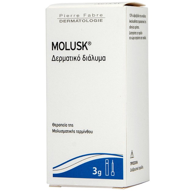 Molusk Εκπλυόμενο Δερματικό Διάλυμα 3g Molusk Εκπλυόμενο Δερματικό Διάλυμα 3g