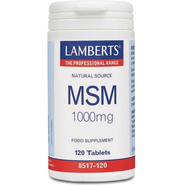 Lamberts MSM 1000mg 120 tabs Lamberts MSM 1000mg 120 tabs