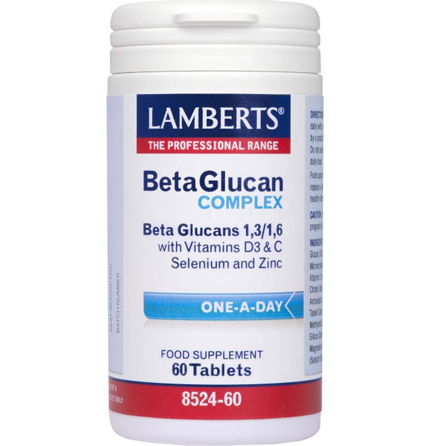 Lamberts Beta Glucan Complex 60 tabs Lamberts Beta Glucan Complex 60 tabs