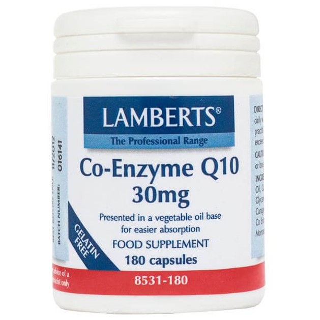 Lamberts Co-Enzyme Q10 30mg Lamberts Co-Enzyme Q10 30mg