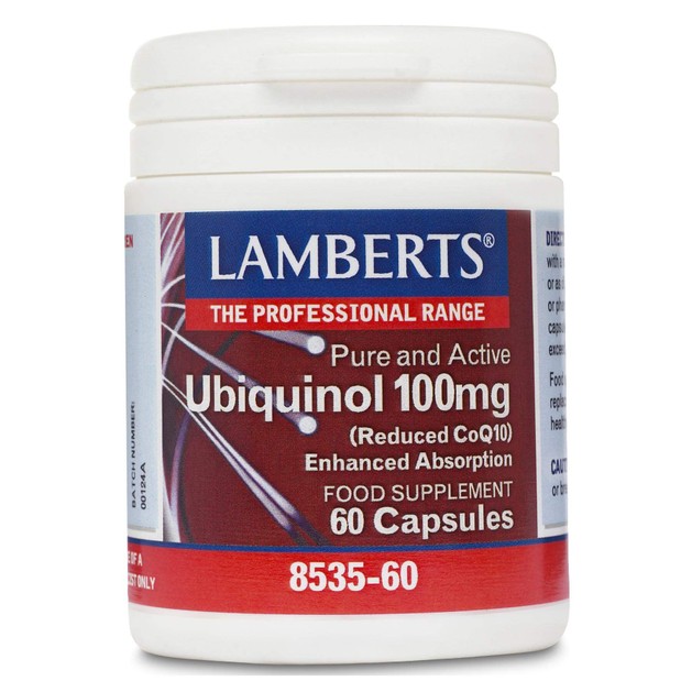 Lamberts Ubiquinol 100mg 60 caps Lamberts Ubiquinol 100mg 60 caps
