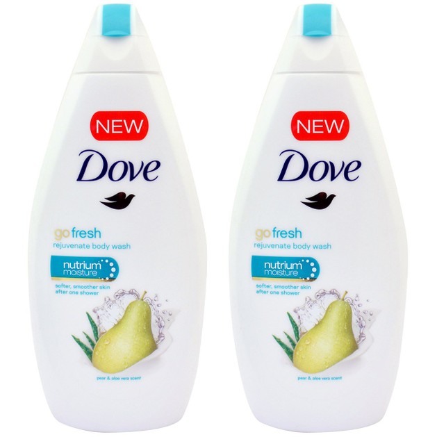 Dove Πακέτο Προσφοράς Go Fresh Pear & Aloe Vera Scent Body Wash Αφρόλουτρο Αχλάδι & Aloe για Αίσθηση Φρεσκάδας 2x750ml 1+1 Δώρο Dove Πακέτο Προσφοράς Go Fresh Pear & Aloe Vera Scent Body Wash Αφρόλουτρο Αχλάδι & Aloe για Αίσθηση Φρεσκάδας 2x750ml 1+1 Δώρο